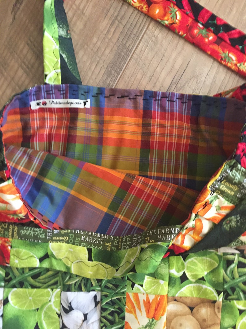 Veggie Farmer/'s Market BagTote--Large **SALE**