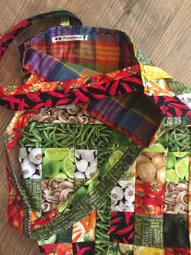 Veggie Farmer/'s Market BagTote--Large **SALE**
