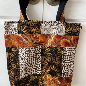 Sunflowers/Butterflies Fabric Tote ** 25%  off