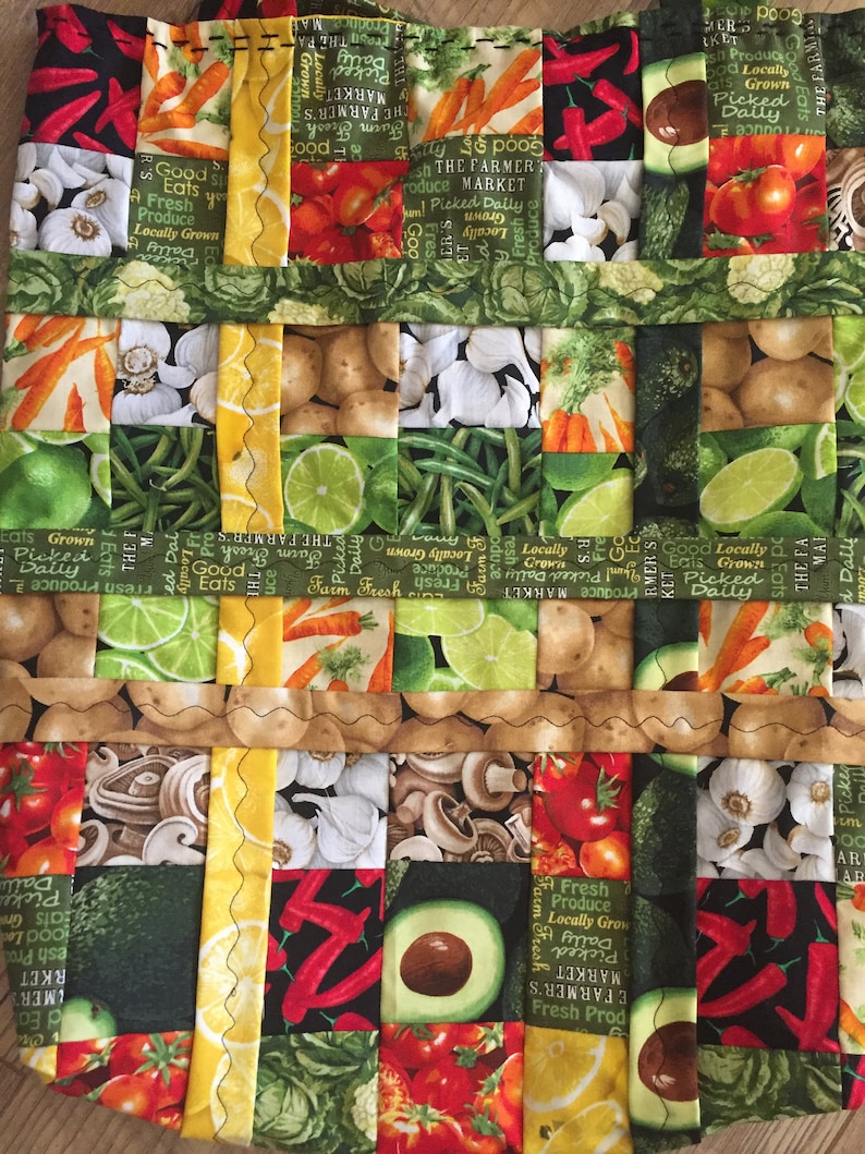 Veggie Farmer/'s Market BagTote--Large **SALE**