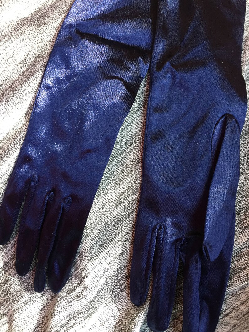 VINTAGE 15 inch item no SATIN GLOVES SG001