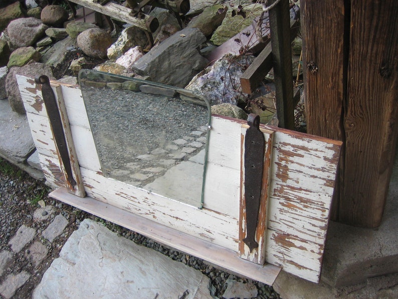 Antique Wooden Mirror Beautiful Very Decorative Piece Wall Etsy