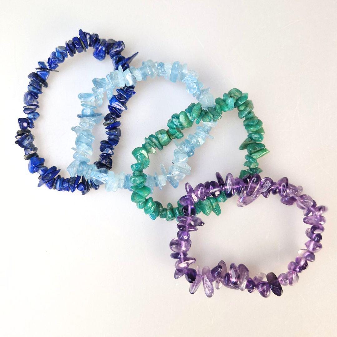 Framan Bracciale In Pietra Naturale Corniola: 22 Pietre Semipreziose Da 8mm Con Filo Elastico - 4