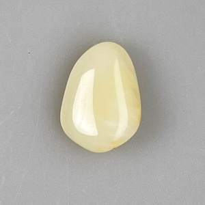 Burattato gelber Opal - Kristall Therapiesteine - XS-S Größe Steine, 1,5-2 cm // Tumbled Stones gelber Opal