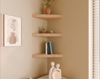 Ruby Wooden Corner Shelf
