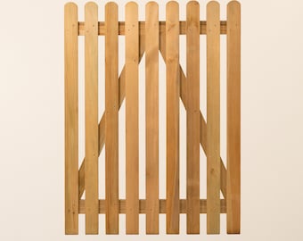 Ruby Ready Picket Planed Garden Gate