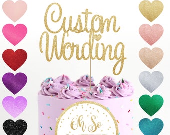cake topper etsy