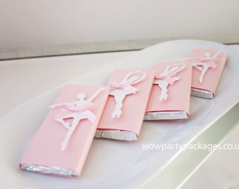 5 Ballet Chocolate Bars in milk, dark or white Belgian Chocolate