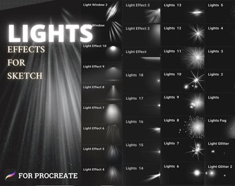 Download Lights Brushes Etsy