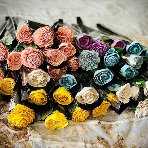 Single Stem Flowers Etsy