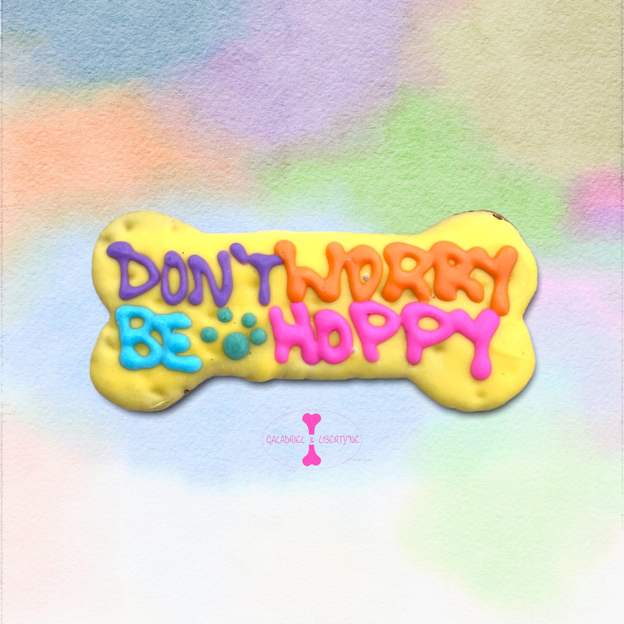 Gourmandise //Os Xl Be Hoppy// Gâteau Biscuit de Pâques Pour Chien