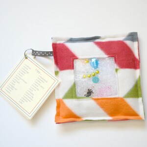 I Spy Bag, Broken Chevron Fleece, Quiet Activity, Seek and Find, Busy Bag