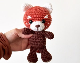 Red Panda | Crochet Plushie | Diffuser Babies