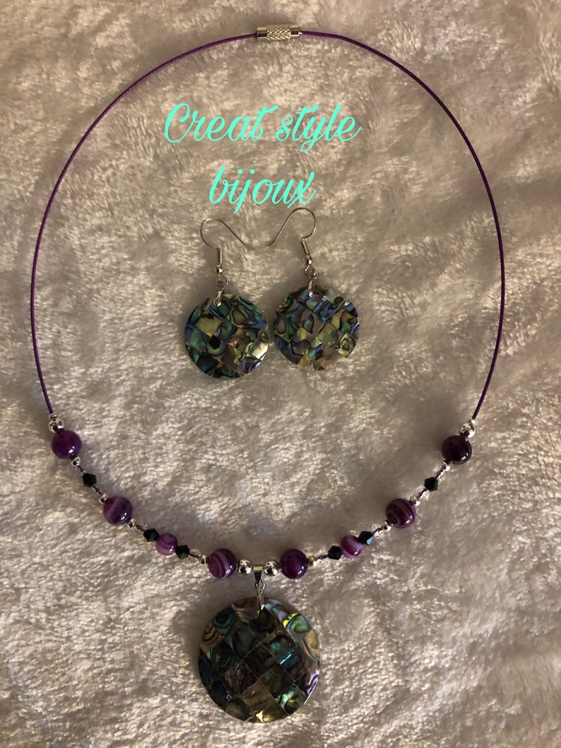 Pretty adornment abalone