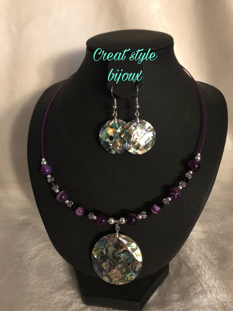 Pretty adornment abalone