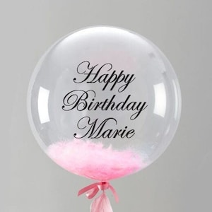 Personalisierte Ballon-Aufkleber, Ballon-Etikett, benutzerdefinierte Vinyl-Aufkleber, Geburtstags-Ballon-Aufkleber, Party-Ballon-Aufkleber