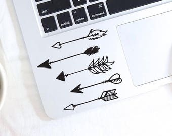 Arrow decal, Arrow sticker for macbook, laptop, car, ipad, iphone, notebook, tablet