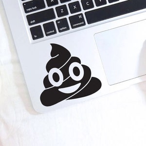 Poepsticker, Poepsticker voor macbook, laptop, auto, notitieboekje, tablet, ipad