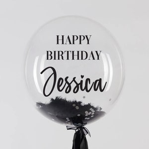 Sticker ballon personnalisé, étiquette ballon, sticker vinyle personnalisé, sticker ballon anniversaire, sticker ballon fête, sticker shower de bébé, sticker uniquement