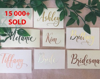 Custom Name Stickers, Wedding Stickers, Pantry Labels, Makeup Organizer Stickers, Christmas Bauble Stickers, Custom Name Decal