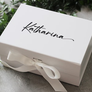 Caja de regalo personalizada, caja de propuesta de dama de honor, caja de regalo de boda, caja de regalo de cumpleaños, caja de recuerdo personalizada, caja de regalo de dama de honor