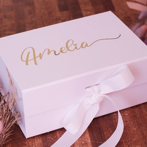 Caja de regalo personalizada, caja de propuesta de dama de honor, caja de regalo de boda, caja de regalo de cumpleaños, caja de recuerdo personalizada, caja de regalo de dama de honor