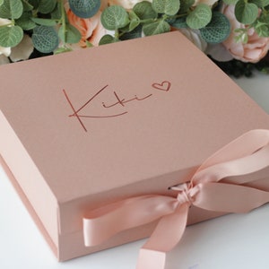 Personalized Gift Box, Birthday Gift Box, Valentines Gift Box, Wedding Gift Box,  Keepsake Box Personalized, Bridesmaid Gift Box