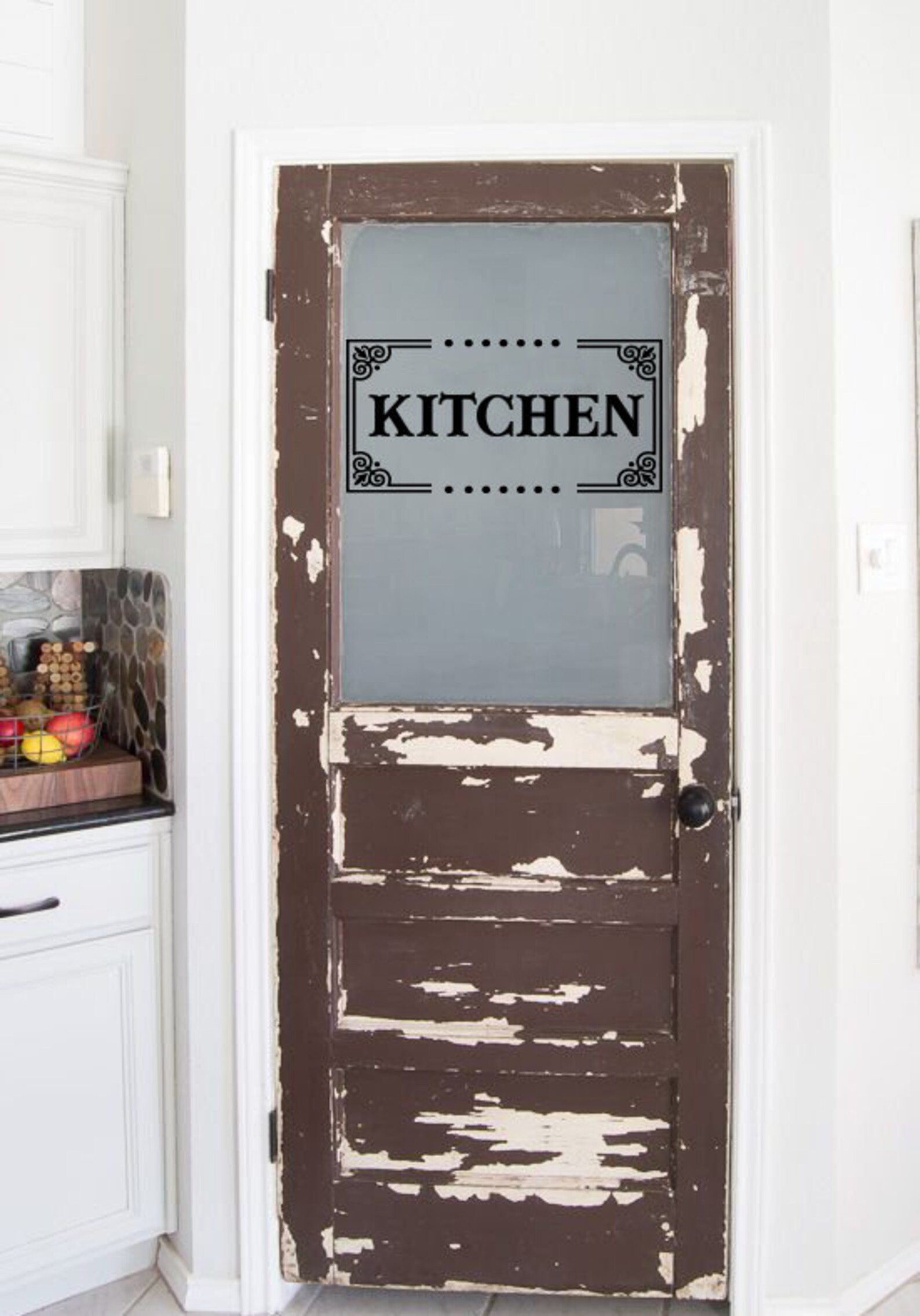 Kitchen Decal Pantry Door Decal Pantry Decal Kitchen Door Etsy