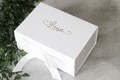 Personalized Gift Box, Bridesmaid Proposal Box, Wedding Gift Box, Birthday Gift Box, Personalized box with name, Bridesmaid Gift Box product logo