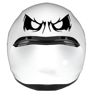 Motorcycle Helmet Eyes Decal, Motorbike Eyes Sticker, Car Sticker, Motorbike Vinyl Decal