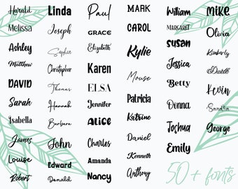 Personalized Name Decal,  Wedding Decals, Custom Name Stickers, Bauble Stickers, Name Sticker, Custom Name Decals, Yeti Name Decals