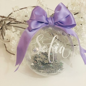 Adesivi con nome personalizzato, adesivi per matrimonio, etichette per dispensa, adesivi per organizer per trucco, adesivi per palline di Natale, decalcomania con nome personalizzato