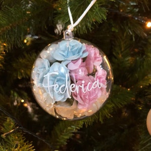 Christmas Bauble Decals, Custom Name Stickers, Christmas Bauble Stickers, Custom Name Decal