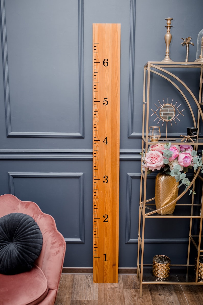 Growth Chart Ruler Vinyl Decal Kit Growth Chart Decal Etsy