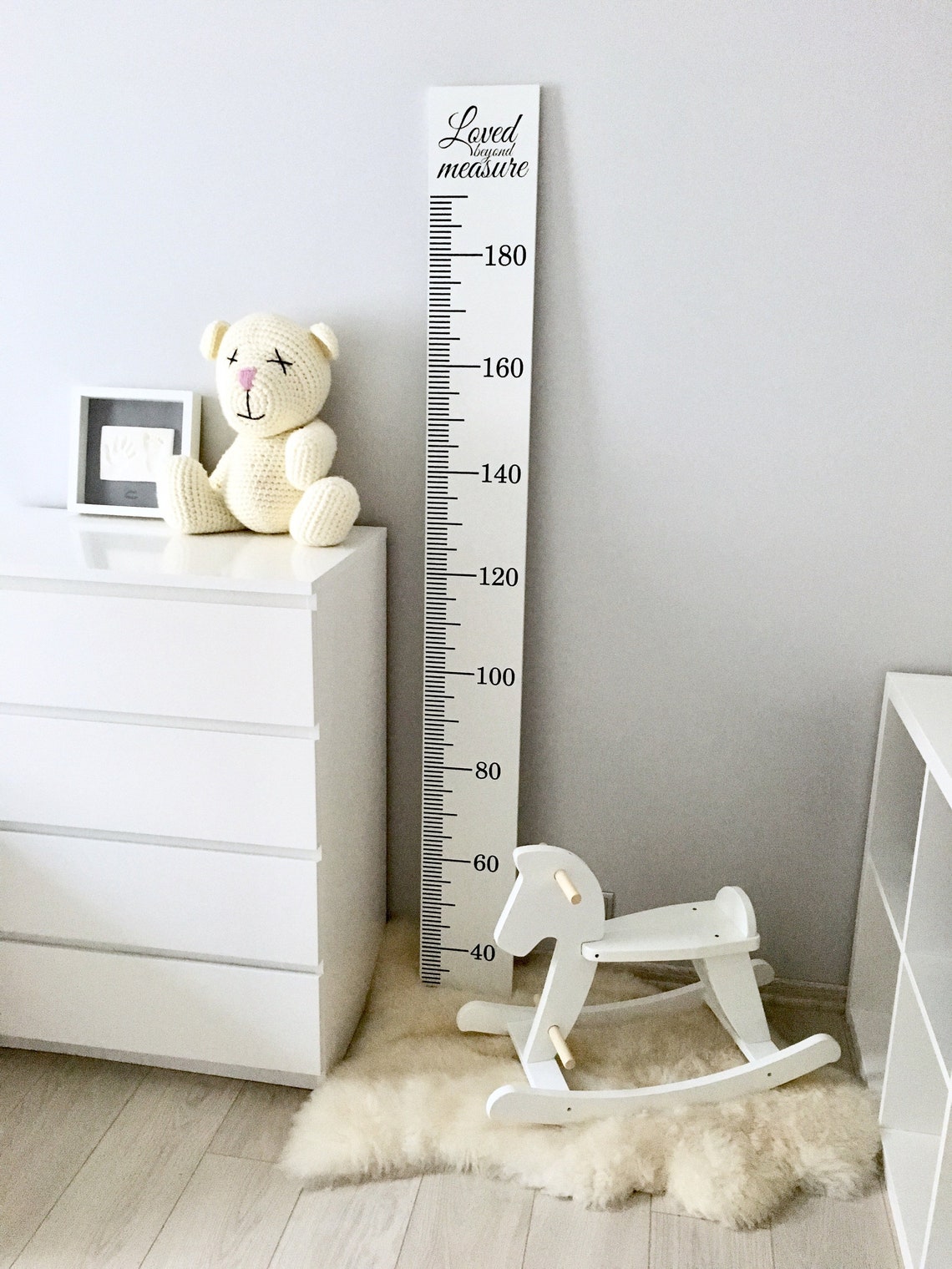 Metric Growth Chart Ruler Decal Kit Growth Chart Decal for Etsy