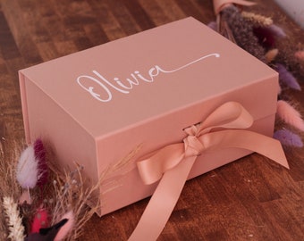 Personalized Gift Box, Bridesmaid Proposal Box, Wedding Gift Box, Birthday Gift Box, Keepsake Box Personalized, Bridesmaid Gift Box