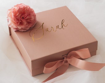 Personalized Gift Box, Bridesmaid Proposal Box, Wedding Gift Box, Birthday Gift Box, Bridesmaid Gift Box, Personalised Anniversary Gift Box