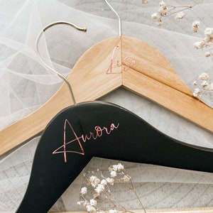 Pegatina de nombre personalizado, calcomanía de nombre personalizada para percha de madera, calcomanía de nombre personalizado, calcomanía de copa de vino, etiquetas de despensa, calcomanía de caja de regalo de dama de honor