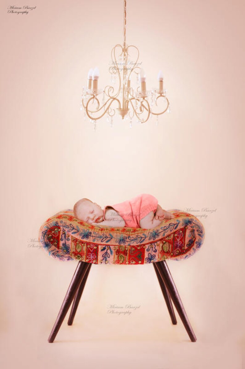 Digital Backdrop New Born Prop Chair