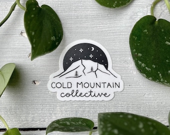 Cold Mountain Sticker / Knitting / Crochet / Embroidery / Macrame