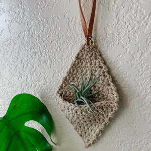 Crochet Air Plant Hanger image 4