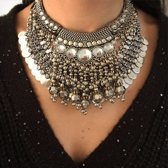 Crystal Necklace / Choker - Etsy