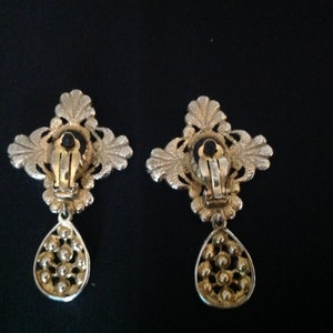YSL statement necklace and earrings image 3