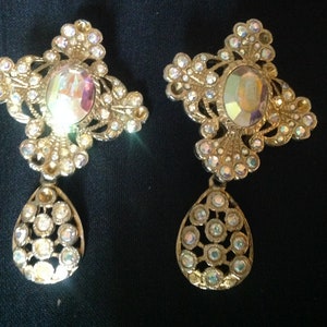 YSL statement necklace and earrings image 8