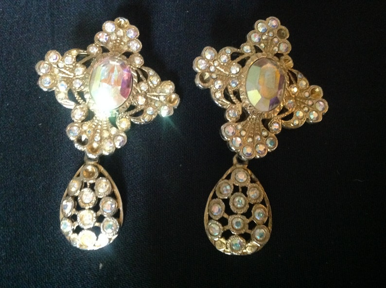 YSL statement necklace and earrings image 8