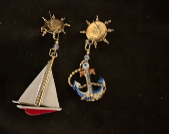 Lunch at the Ritz nautical earrings