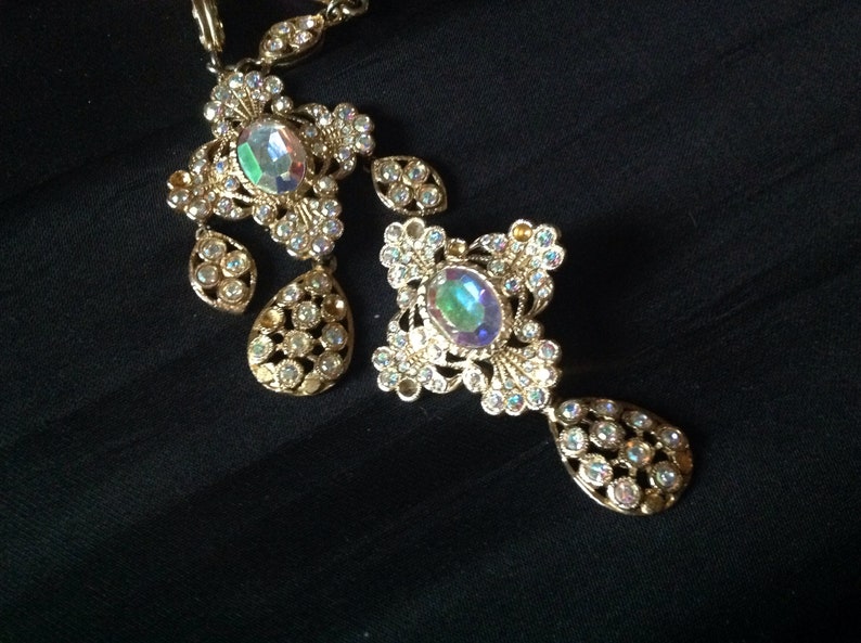 YSL statement necklace and earrings image 10