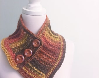 Autumn Cowl | Crochet Cowl | Crochet Cowl pattern | crochet pattern