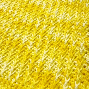 Golden Ridge Washcloth pattern crochet washcloth pattern facecloth crochet pattern crochet dishcloth dishcloth image 1