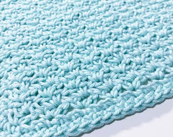 Mint Washcloth pattern | crochet washcloth pattern | facecloth | crochet pattern | crochet dishcloth | dishcloth